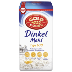 Goldpuder Dinkel-Mehl