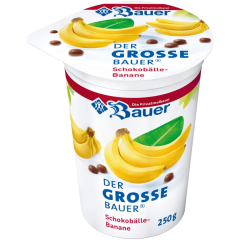 Bauer Joghurt Schokobälle Banane