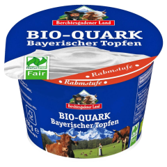 Berchtesgadener Land Bio-Quark Bayerischer Topfen Rahmstufe