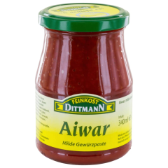 Feinkost Dittmann Aiwar mild Gewürzpaste