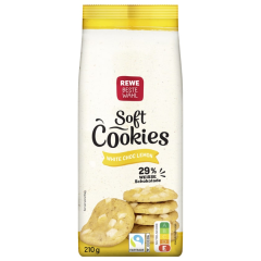 REWE Beste Wahl Soft Cookies White Choc Lemon