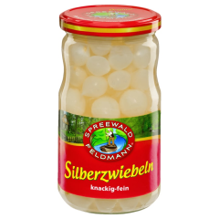 Spreewald-Feldmann Silberzwiebeln knackig fein