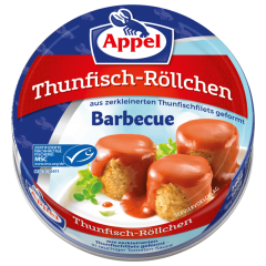 Appel Thunfisch Röllchen Barbecue