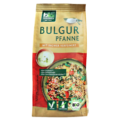 Biozentrale Bio Bulgur Pfanne mit Ingwer