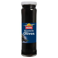 Ibero Schwarze Oliven mit Stein