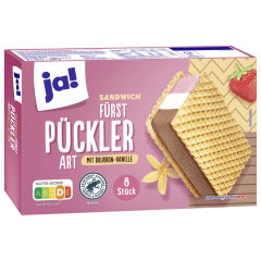 ja! Sandwich Eis Fürst Pückler Art