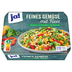 ja! Feines Gemüse mit Reis