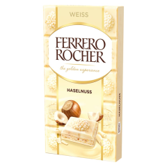 Ferrero Rocher Haselnuss Tafel Weiß