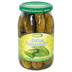 Zakusa Gurken "Malosolnije" mit Dill