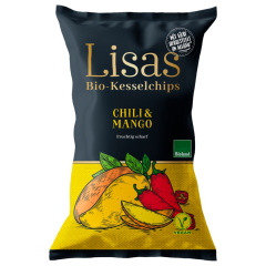 Lisa's Bio-Kesselchips Chili & Mango vegan