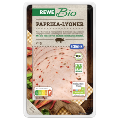 REWE Bio Paprika-Lyoner