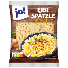 ja! Frische Eierspätzle