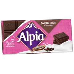 Alpia Schokolade Zartbitter