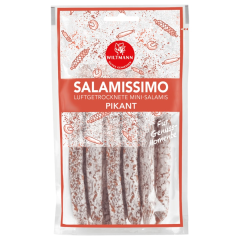 Wiltmann Salamissimo Luftgetrocknete Mini-Salamis Pikant