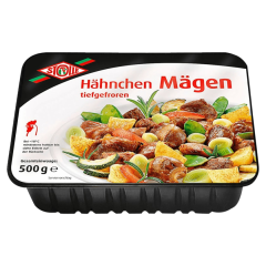 Stolle Hähnchenmägen gefroren