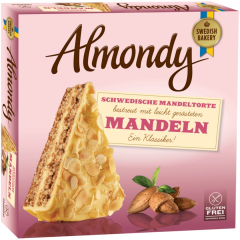 Almondy Schwedische Mandeltorte