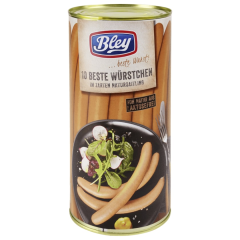 Bley Würstchen im Natursaitling 680g,