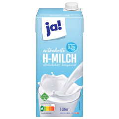 ja! entrahmte H-Milch