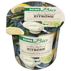 REWE Bio Joghurt mild Zitrone