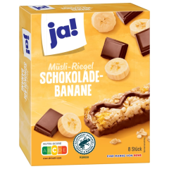 ja! Müsli-Riegel Schokolade-Banane