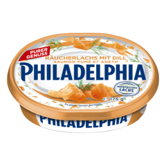 Philadelphia Räucherlachs mit Dill