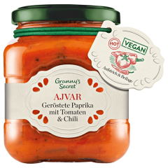 Granny's Secret Ajvar Geröstete Paprika mit Tomaten & Chili