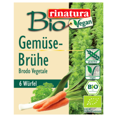 Rinatura Bio Gemüse-Brühwürfel