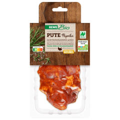 REWE Bio Puten Paprikasteak ca.