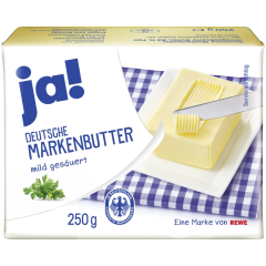 ja! Markenbutter mild gesäuert