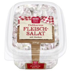 REWE Beste Wahl Delikatess-Fleischsalat mit Gurken