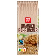 REWE Beste Wahl Rohrohr-Zucker unraffiniert