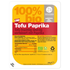 Tofutown Bio Tofu Paprika