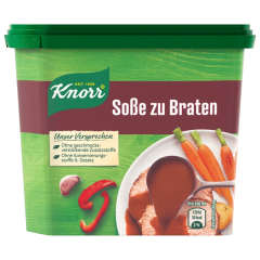 Knorr Soße zu Braten ergibt