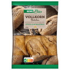 REWE Bio Weizenvollkornbrötchen 410g,