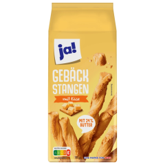 ja! Käse-Gebäckstangen