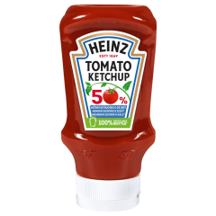 Heinz Tomato Ketchup 50% weniger Zucker & Salz