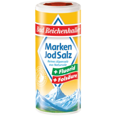 Bad Reichenhaller Marken-Jodsalz mit Fluorid+Folsäure