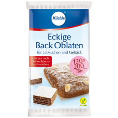 Küchle Eckige Back-Oblaten