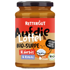 Rettergut Bio-Kürbissuppe mit Kokos