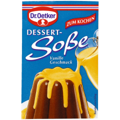 Dr. Oetker Dessert-Soße zum Kochen Vanille-Geschmack