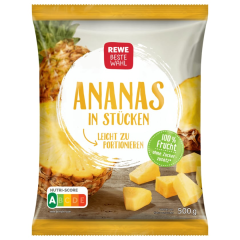 REWE Beste Wahl Ananas in Stücken