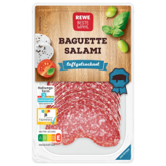 REWE Beste Wahl Baguette Salami luftgetrocknet