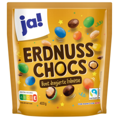 Ja! Erdnuss Chocs Bunt