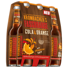 Krombacher Fassbrause Cola Orange