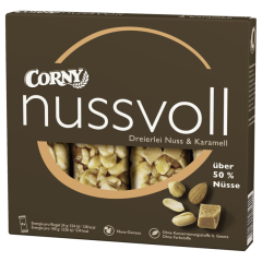 Corny Nussvoll Dreierlei Nuss & Karamell