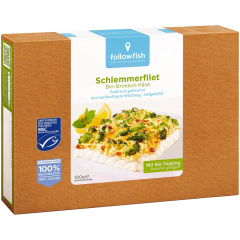 Followfish MSC Schlemmerfilet mit Bio-Brokkoli-Käse