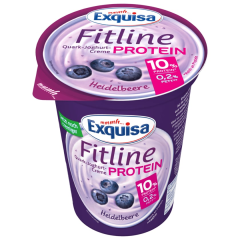 Exquisa Protein Fitline Quark-Joghurt-Creme Heidelbeere