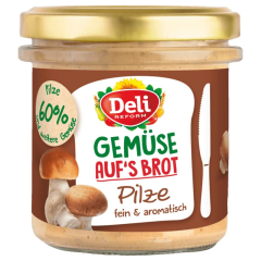 Deli Reform Bio Gemüse auf Brot Pilze