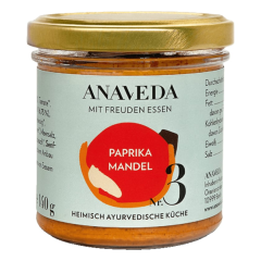 Anaveda Nr. 3 Bio Paprika Mandel Brotaufstrich