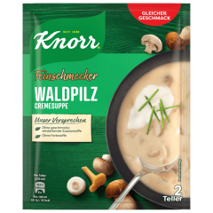 Knorr Feinschmecker Waldpilz Cremesuppe